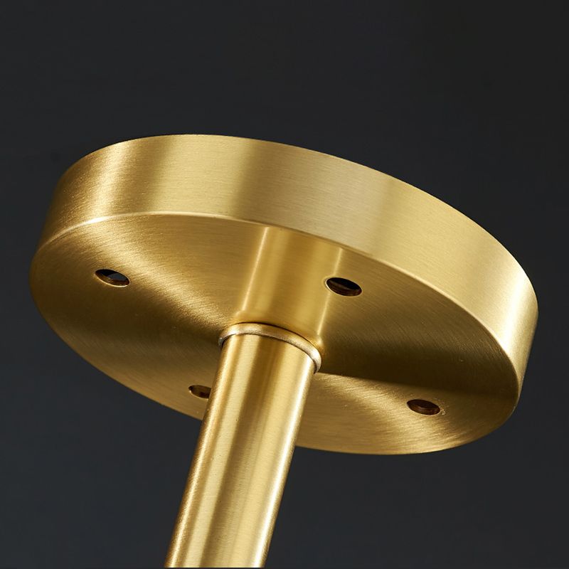 Nordic Multi Light Crystal Chandelier Light Fixtures Restaurant Hanging Chandelier