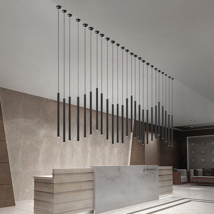 Luminaires de pendentif cylindre