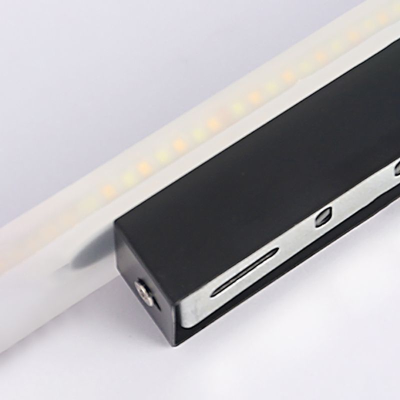 Contemporary Style Linear Wall Light Fixtures Metal 1 Light Led Wall Lights