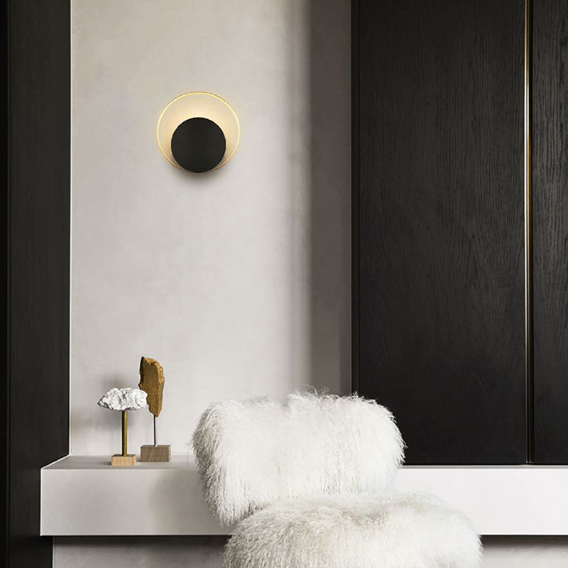 Multi -Lichter runde Wandmontageleuchte moderne Metall Wandleuchte Metall Wandleuchte