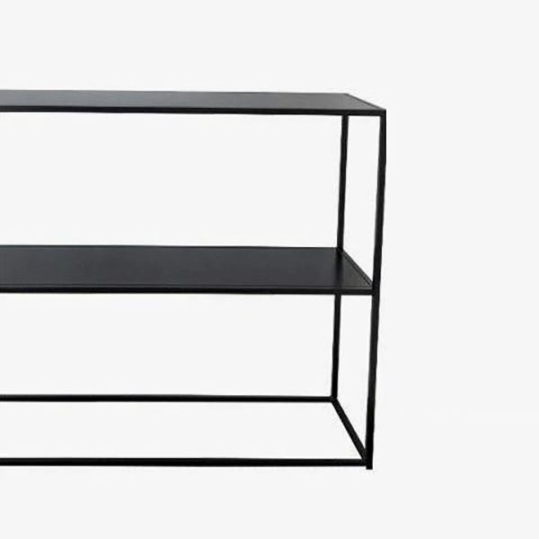 Contemporary Style Console Table Rectangle Metal Accent Table