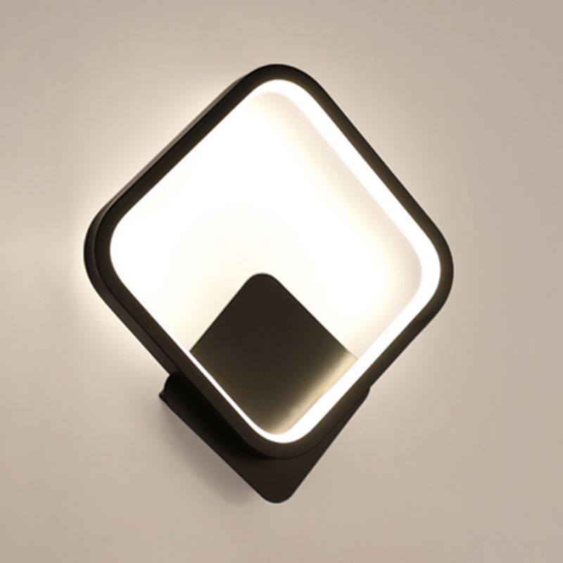 1-Light LED Wall Mount Light Modern Simple Wall Sconce Light for Living Room