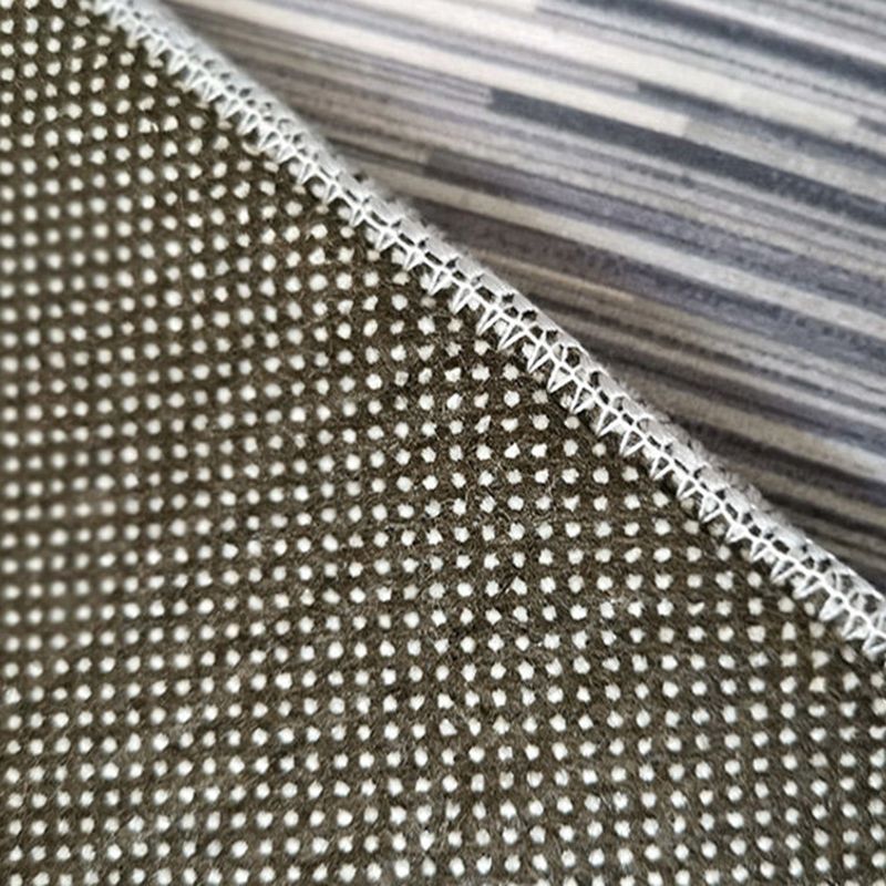 Light Gray Rug Polyester Color Piece Indoor Rug Washable Rug for Bedroom