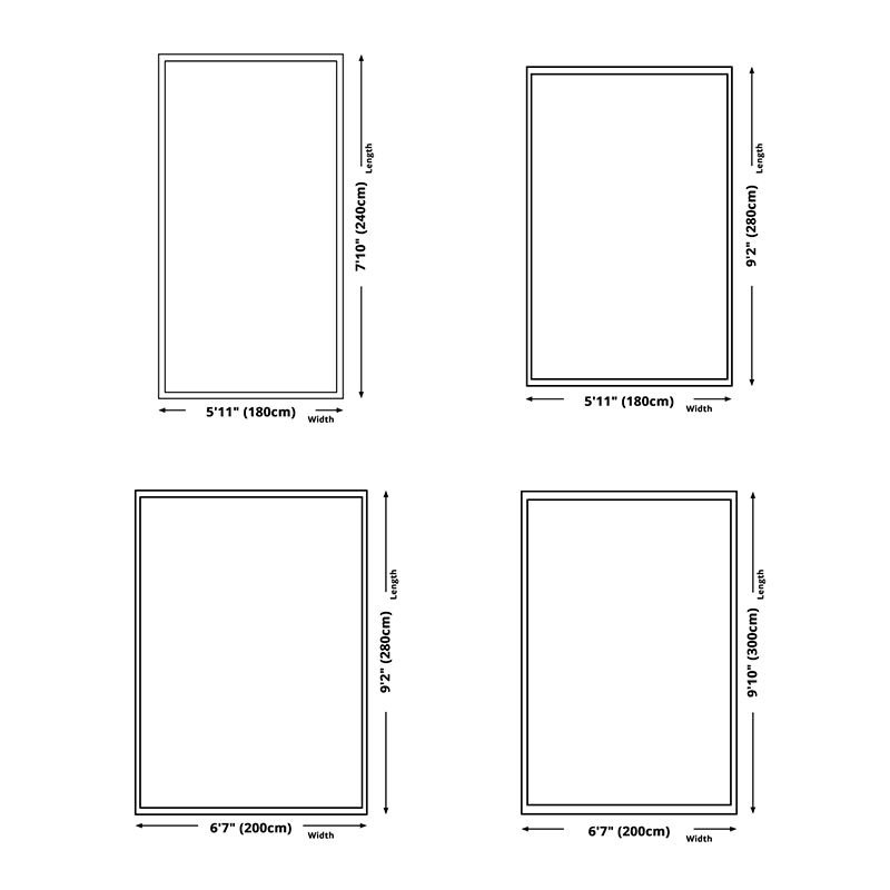 Dark Navy Modern Rug Polyester Graphic Rug Non-Slip Backing Rug for Home Decor