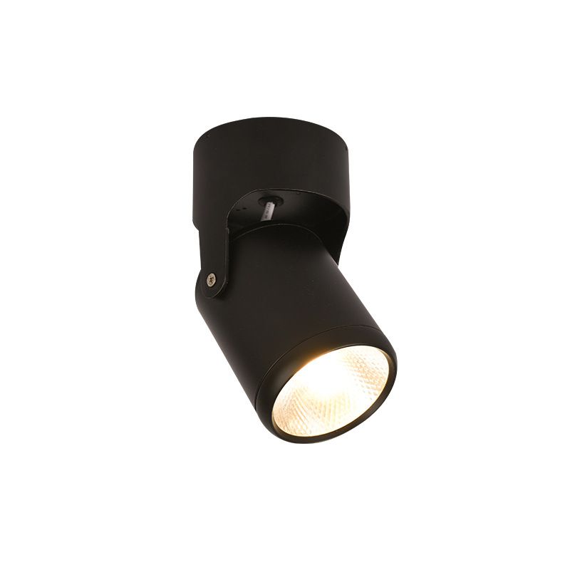 Ronde metalen inbouwlamp, eigentijdse 6,5 inch brede LED-inbouwverlichting voor gang in wit licht