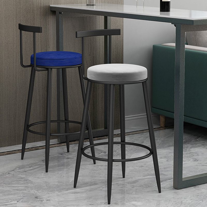 Contemporary Style Bar-stool Round Counter Bar Stool for Kitchen