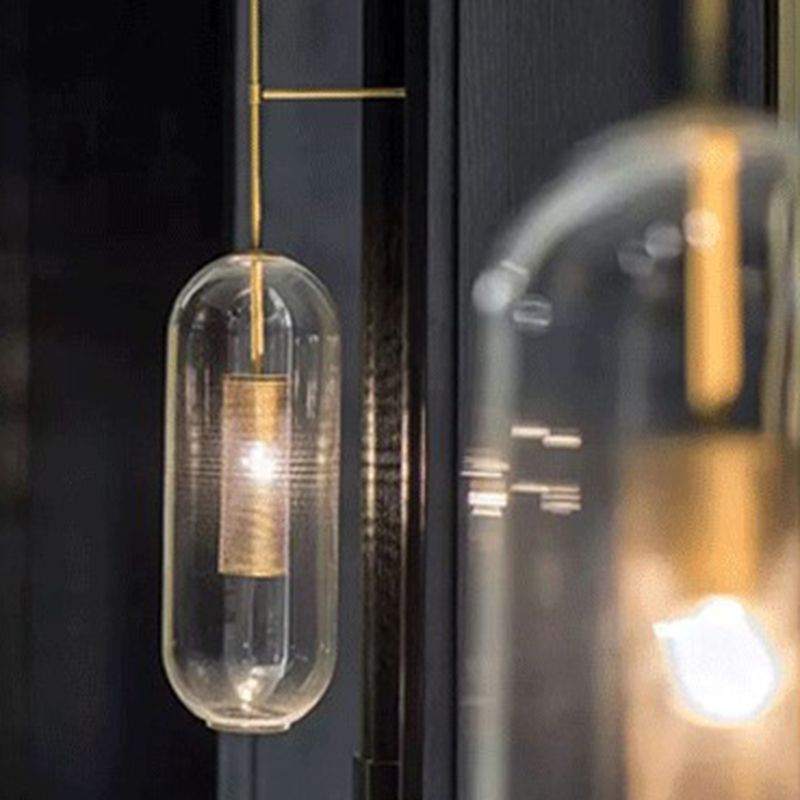 Modern Wall Light Metal Light Glass Indoor Beside Light Reading Light for Living Room