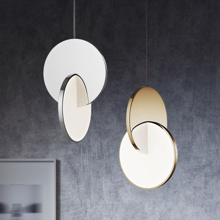 Nordic Metall Hanging Lamp Kit Circle LED Mini Anhänger Licht für Esszimmer