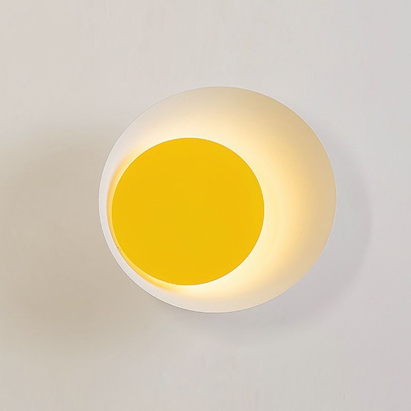 Moderni macaron moderni in stile ciotola ciotola sconde muro metallo 1 flioncini leggeri