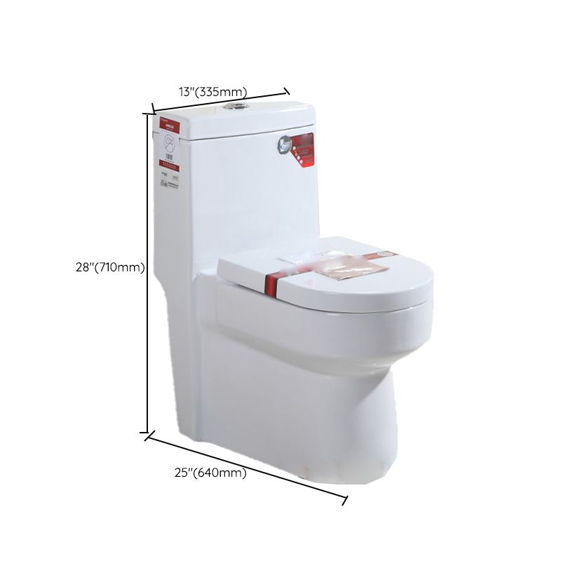 Traditional All-In-One Flush Toilet Floor Mount Urine Toilet for Bathroom