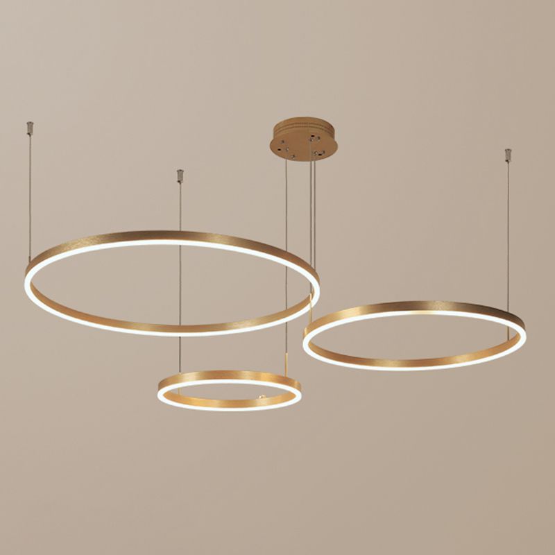 Moderno lampada sospesa a sospensione a sospensione a sospensione a soffitto orbicolare