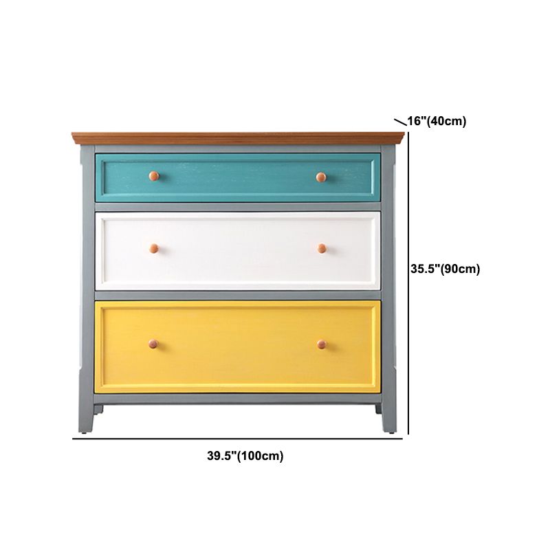 Modern & Contemporary Storage Cabinet Square Accent Chest with Drawer