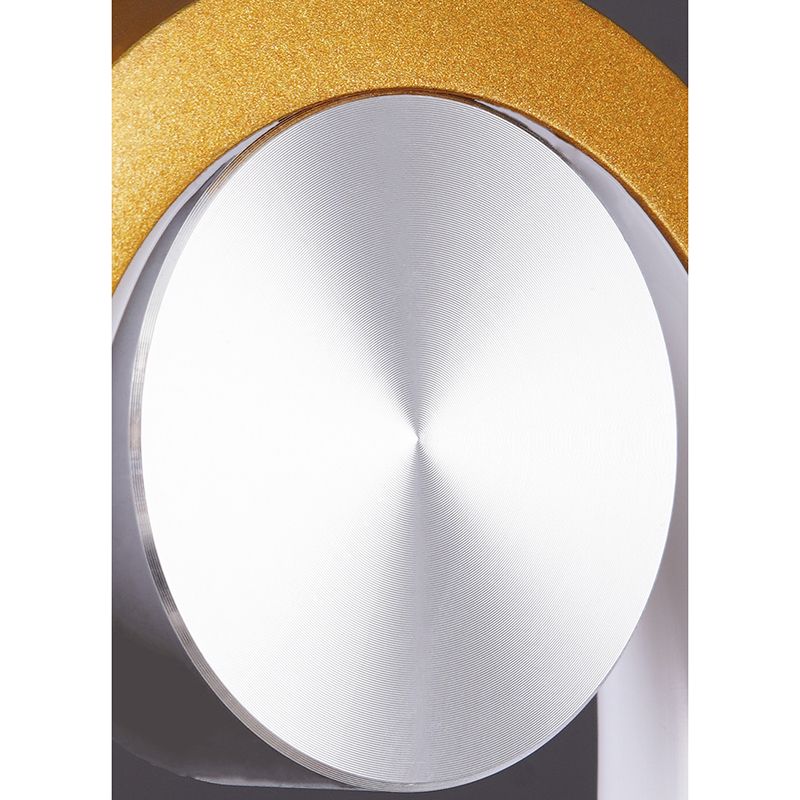 Aluminium LED Chandelier in Modern Luxury Style Wrought Iron Linear Pendant Light with Silicone Shade