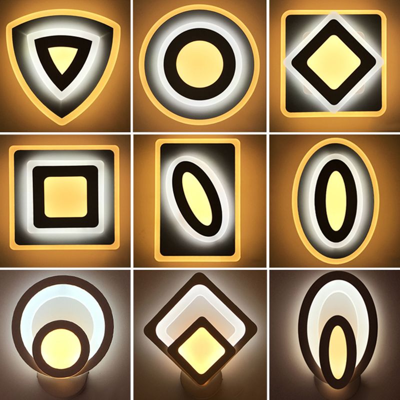 Sconce Light Fixture Modern Style LED Metal Wall Sconce Lighting for Bedroom