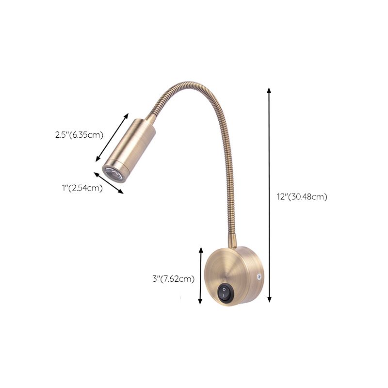 1 Light Wall Light Sconces Modern Wall Mounted Lamp for Bedroom