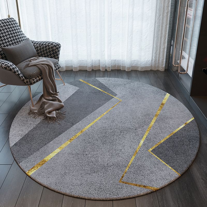 Grijze tape tapijt prachtige binnen tapijt polyester vlek resistent gebied tapijt voor woonkamer