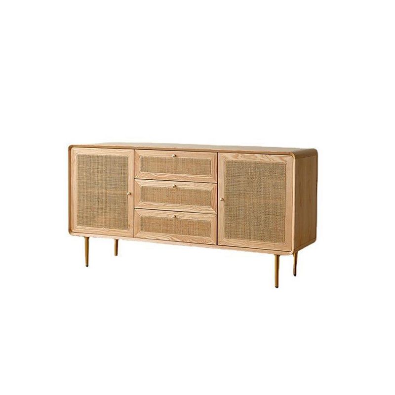 Traditional Storage Chest Dresser Dresser Wooden Chest with Drawers