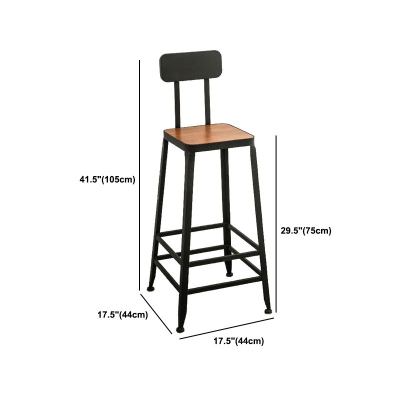Industrial 1/2/9 Pieces Solid Wood Bar Table Set Rectangular Counter Set for Home Use
