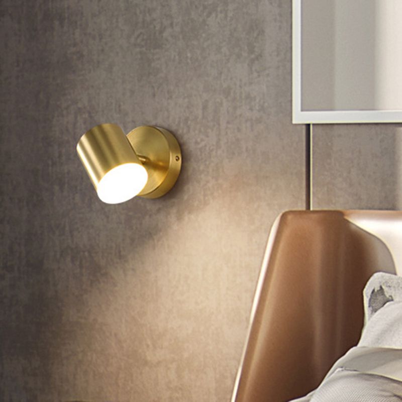 LED Postmodern Style Sconce Light 1 Head Down Lighting Wall Mounted Lamp for Bedroom