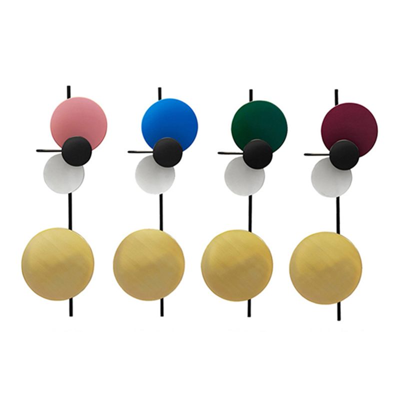 Art Deco 1 leichte Wandleuchten beleuchtet schmiedeeisere postmoderne Wandleuchten