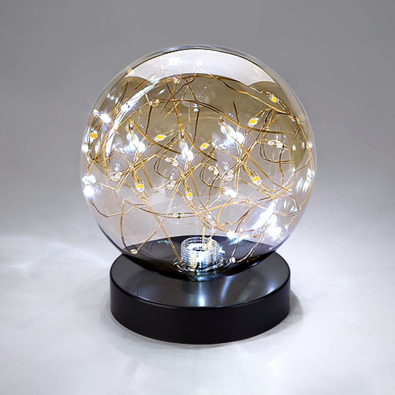 Modern Style Ball Flush Mount Lamp Glass 1 Light Flush Mount Lighting