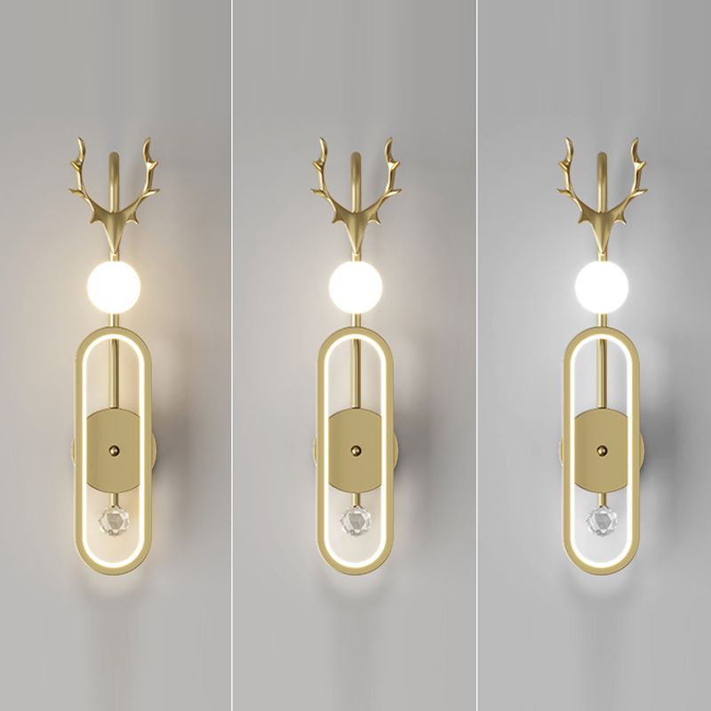 Geometry Wall Lights Modern Style Metal 2 Light Wall Mount Lights