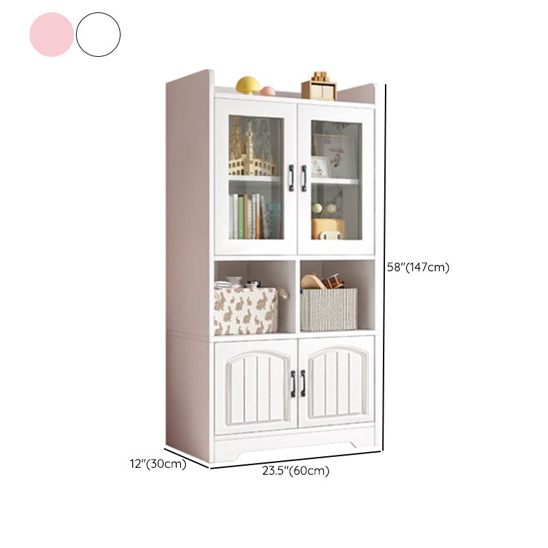 Urban Vertical Shelf Bookcase Engineered Wood Book Shelf for Study Room