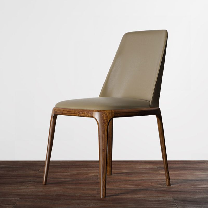 Kitchen Side Chairs Modern Solid Wood Dining Room Chair for Home