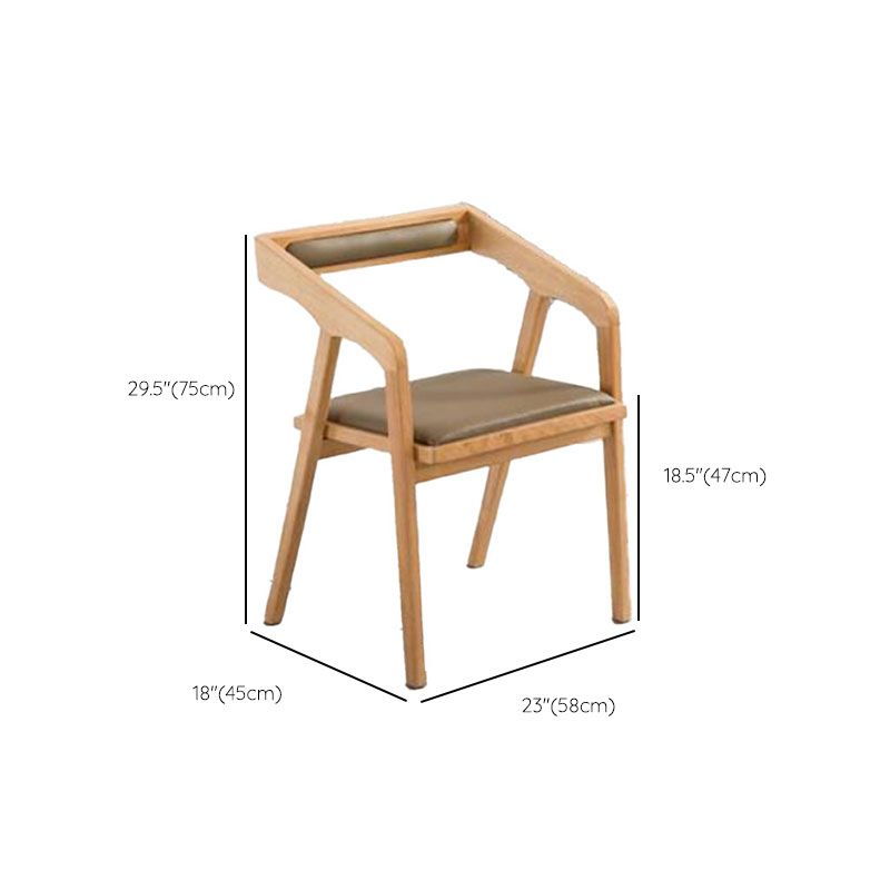 Modern 1/2/7 Pieces Dining Set Rectangle Pine Wood Dining Table for Cafe