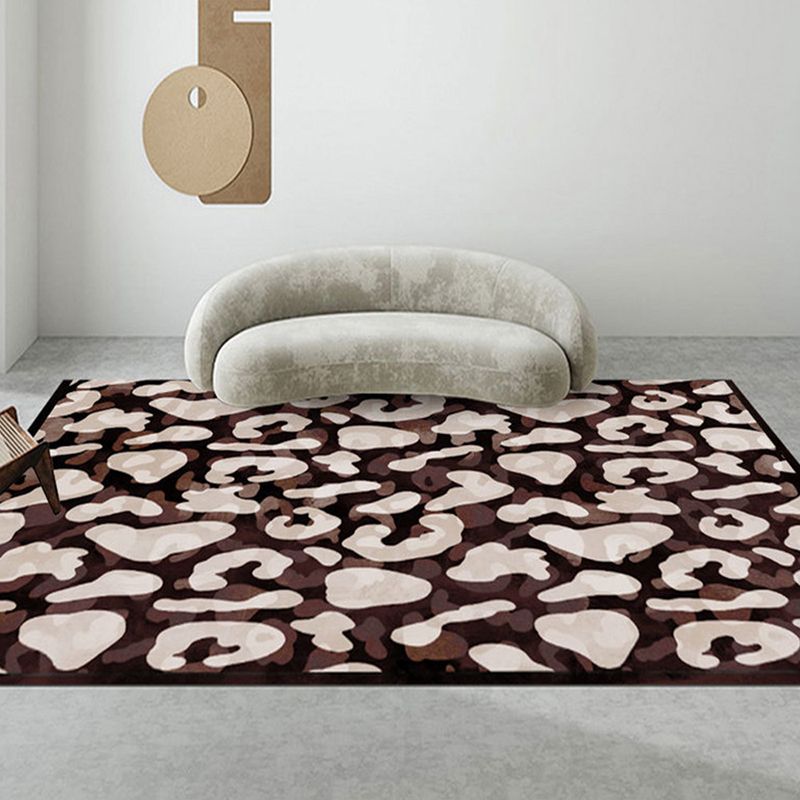 Hedendaagse luipaard Gedrukt Tapijten Polyester Tapijt Vlekbestendig binnen Tapijt voor huizendecoratie
