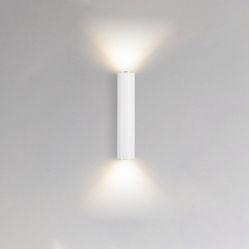 Modern Creative Wall Lamp Aluminium Cylindrical Wall Sconce for Living Room