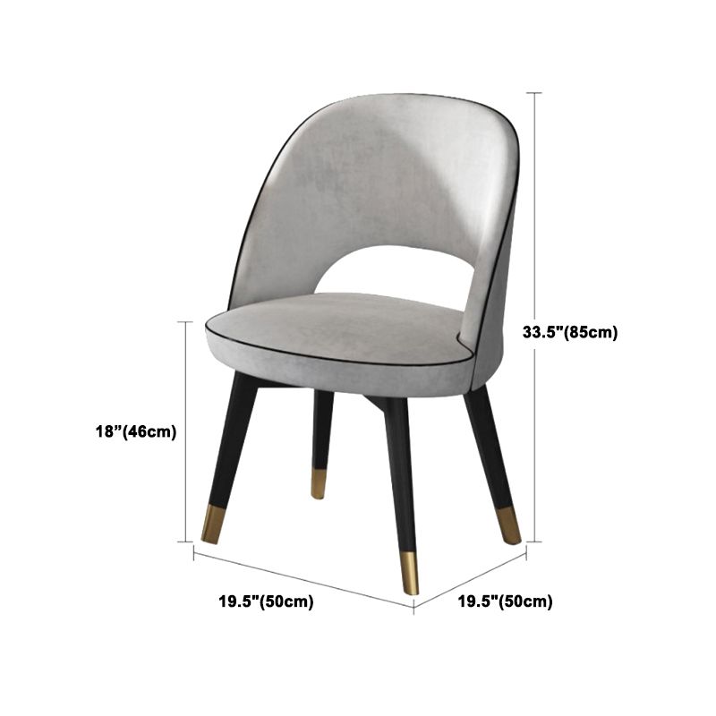 Glam Style Sintered Stone Dining Set Round 1/5 Pieces Dining Table Set for Home Use