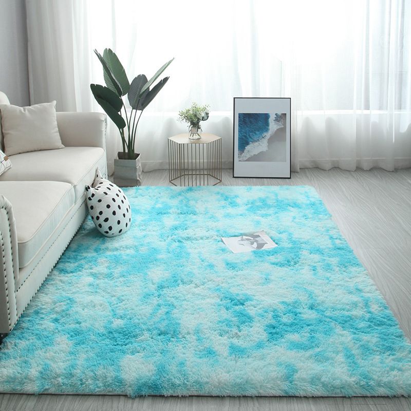 Casual stropdas kleurstof shag binnen tapijten polyester tapijt vlek resistent gebied tapijt voor woningdecoratie