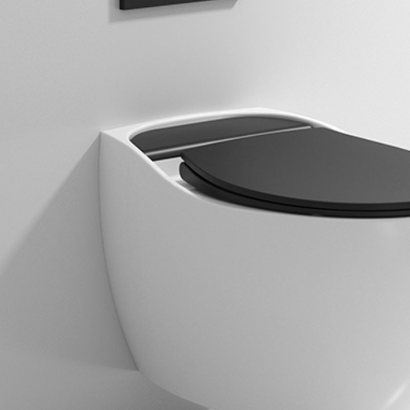 Wall Mount Modern Flush Toilet Porcelain Single Flush Toilet