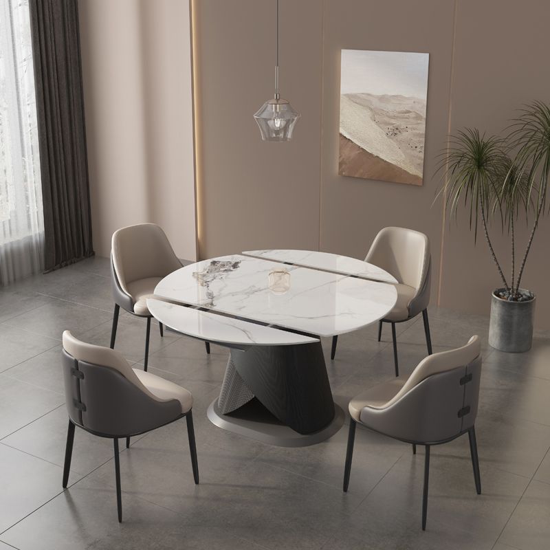 Modern Sintered Stone Dining Table Set 1/2/4/5 Pieces Dining Set for Home Use