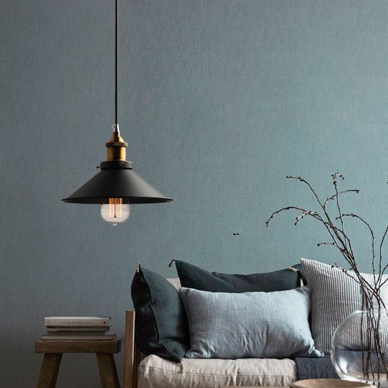 1 pendentif léger pendentif léger industriel de style industriel en métal