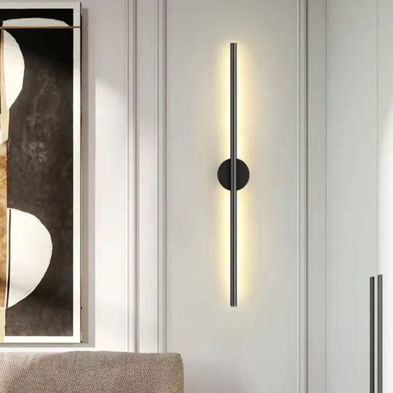 Lámpara de montaje de pared nórdica estilo LED de estilo LED de luz Luz de pared para sala de estar