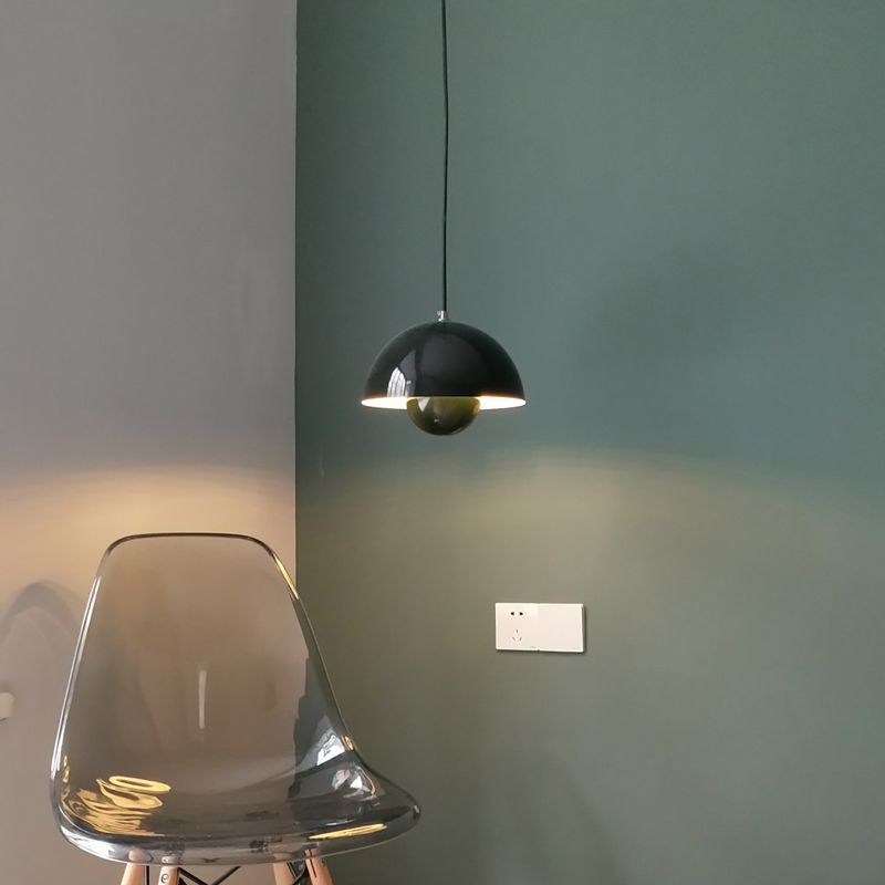 Métal coloré lumière suspendue moderne la lumière du salon du salon