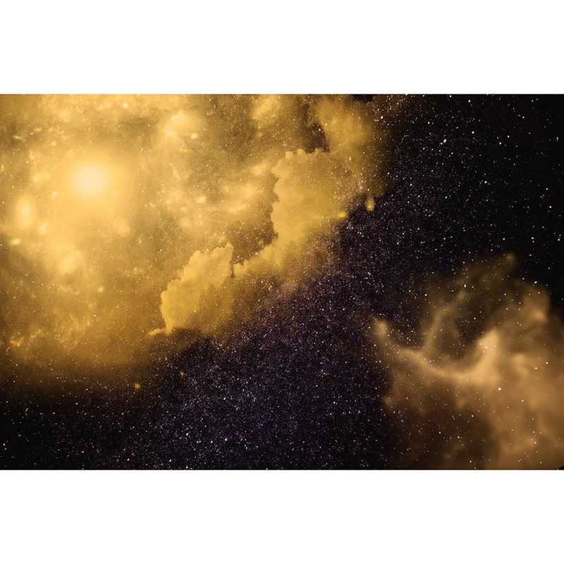 Environment Friendly Resistant Mural Wallpaper Universe Living Room Wall Mural