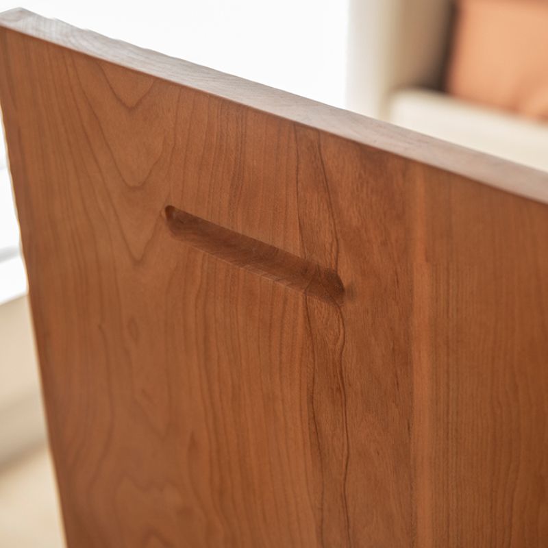 Industrial Side Chair Solid Wood Dining Chair for Living Room