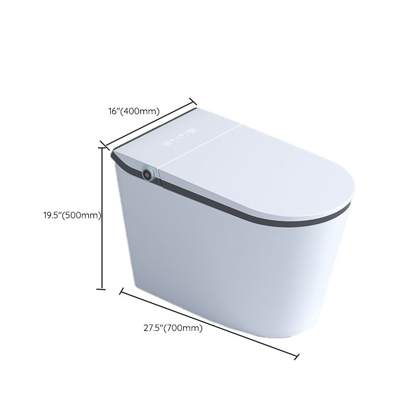 Floor Mounted Modern Flush Toilet Porcelain Siphon Jet Urine Toilet