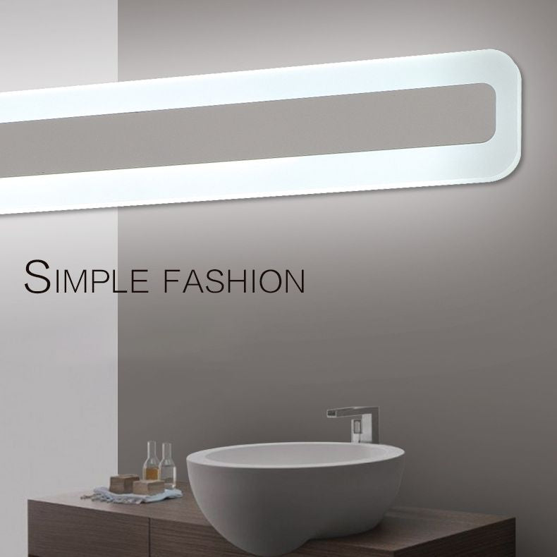 Metal linear Shade Wall Lights Modern 1 Head Wall Mount Fixture in White