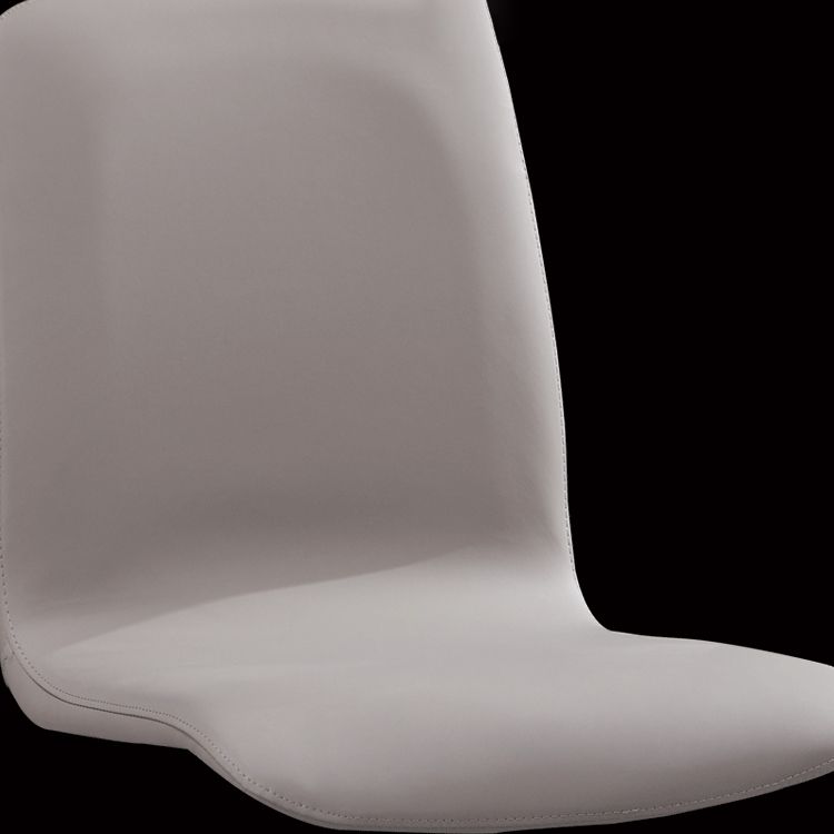 Silla de comedor de madera moderna, sillas de comedor de cuero sintético para uso en restaurantes