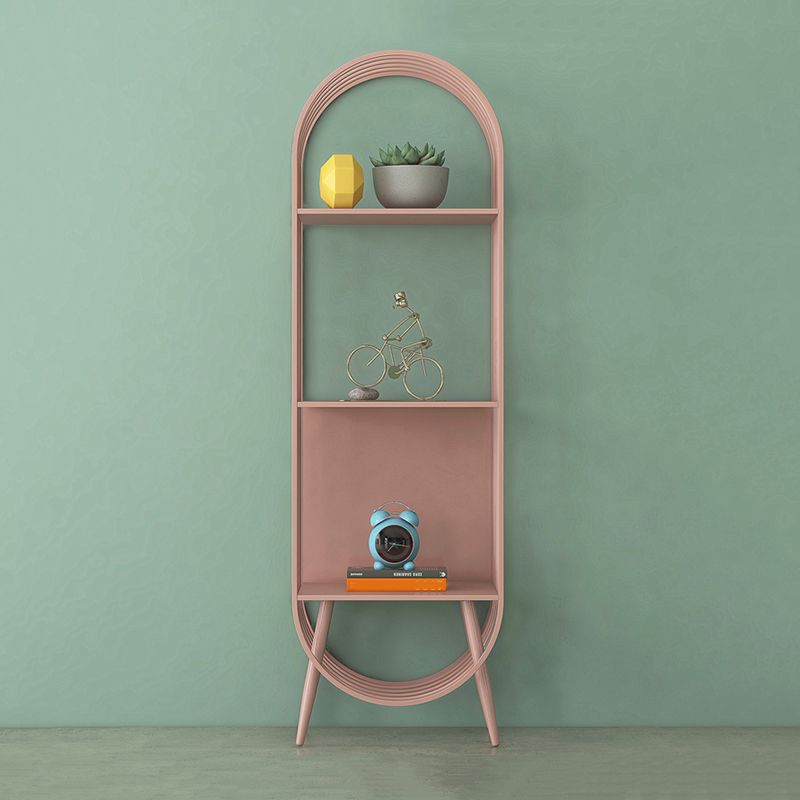 52"H Scandinavian 3-shelf Bookshelf Etagere Shelf Bookcase for Study Room