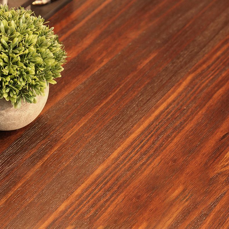 Industriële rechthoek eetkamer tafel dennen vaste houten tafel met schroefbasis
