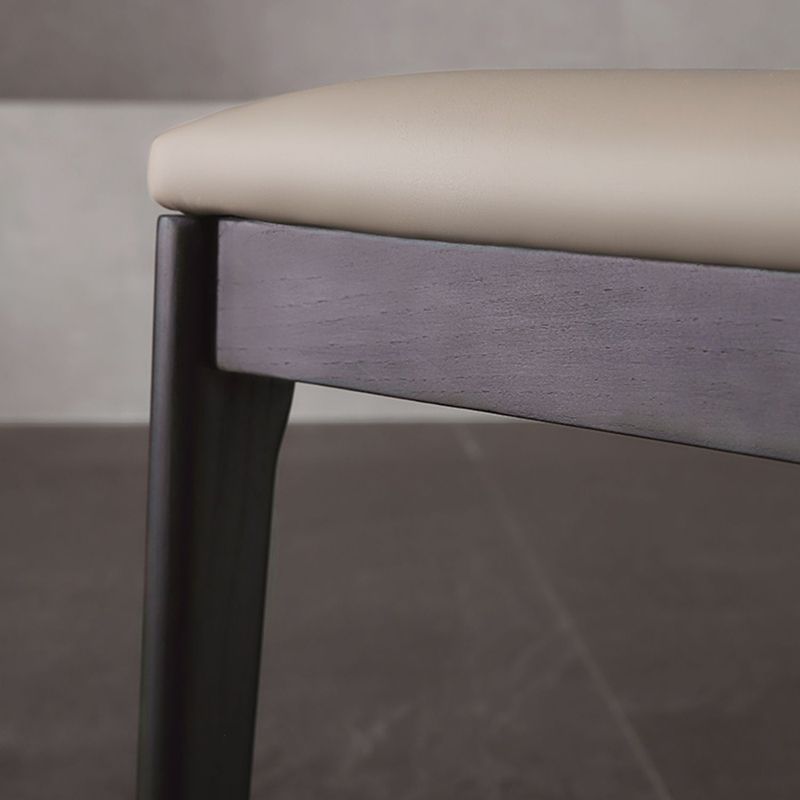 Contemporary Open Back Dining Chairs Indoor Upholstered Side Chair