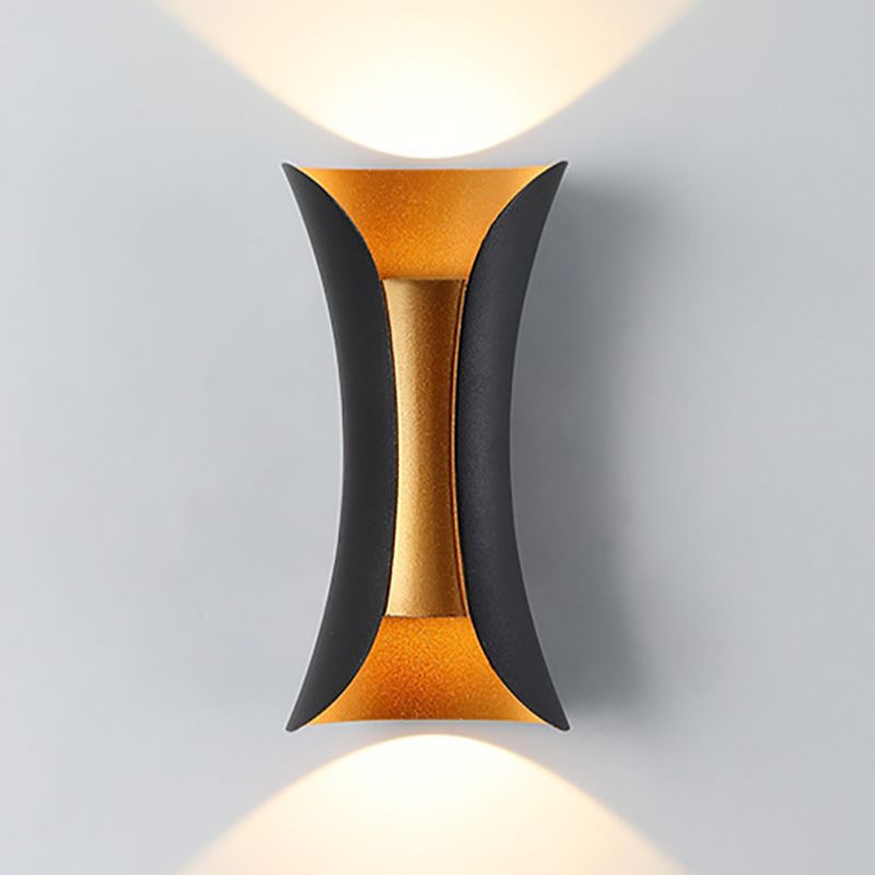 Modern Wall Washer Lighting Minimalist Metallic LED Wall Sconce for Sitting Room