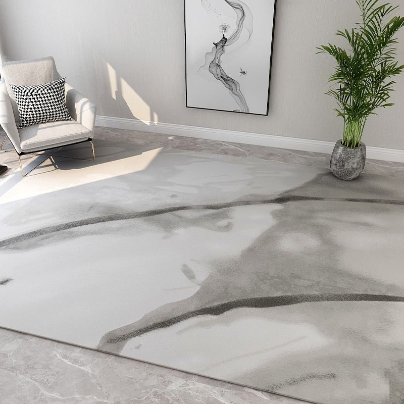 Veelkleurige moderne vloerkleed polypropyleen kleurblokt tapijt machine wasbaar vlekbestendig tapijt voor decor