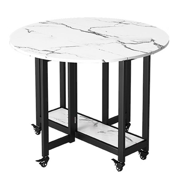 Midcentury Style Round Furniture Solid Wood Dining Table for Dining Room