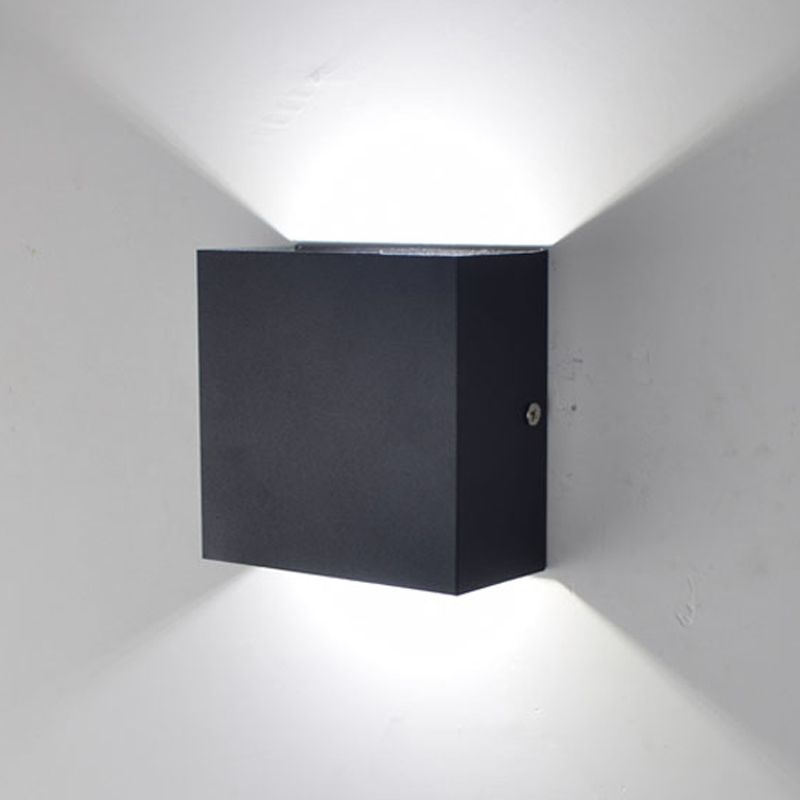 Contemporary Style Geometric Wall Lamps Metal 2 Lights Wall Lighting